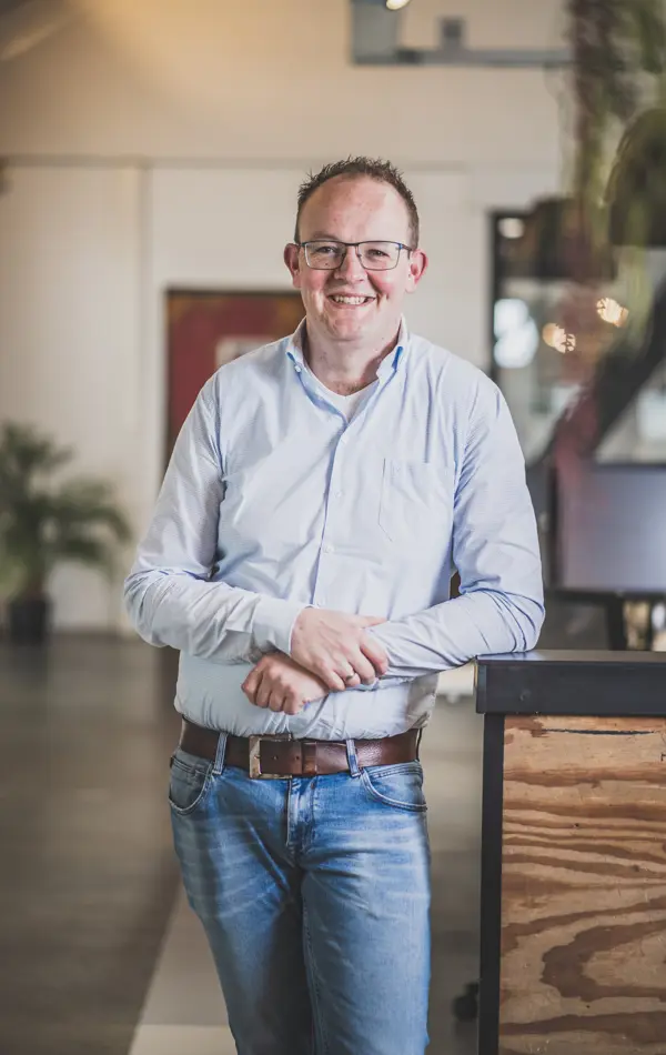 foto van team lead development Jeroen