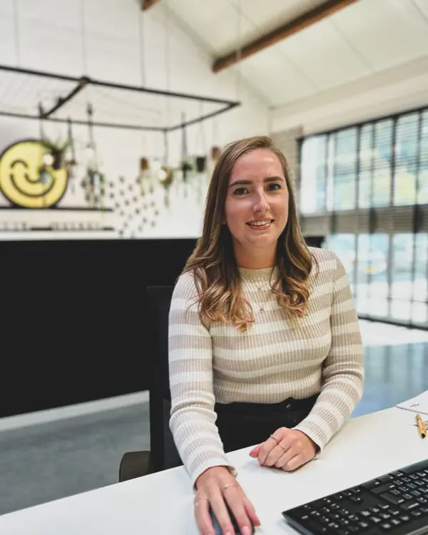 foto van projectmanager/contentcreator Sofie