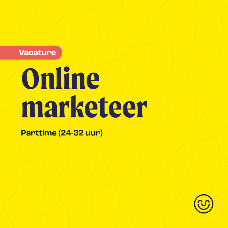 Vacature Online Marketeer