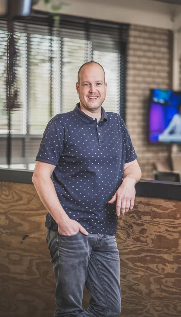 foto van online marketing medewerker Dave