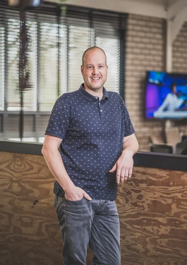 foto van online marketing medewerker Dave