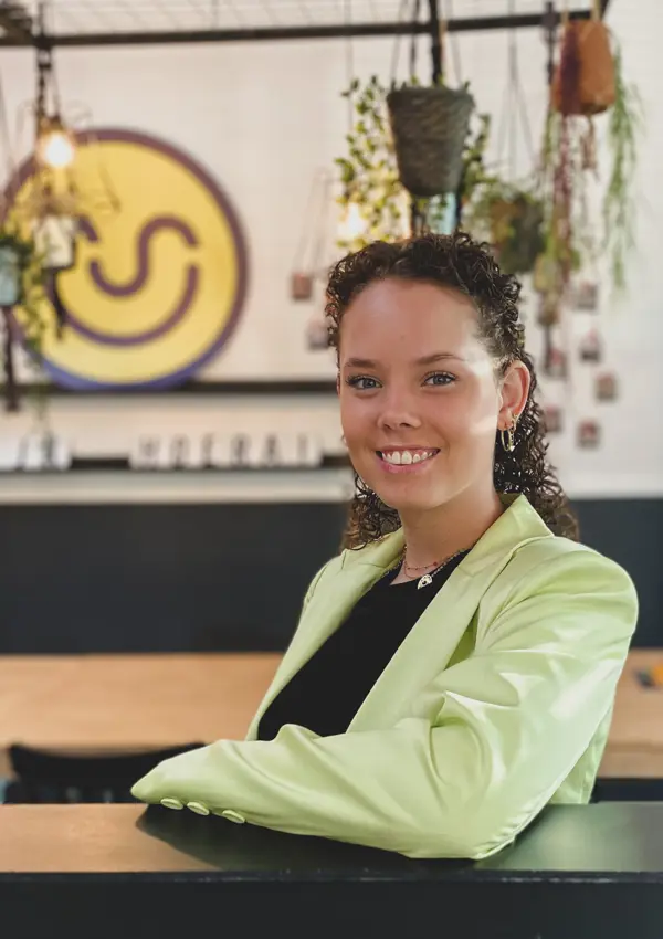 foto van stagiaire designer Lotte