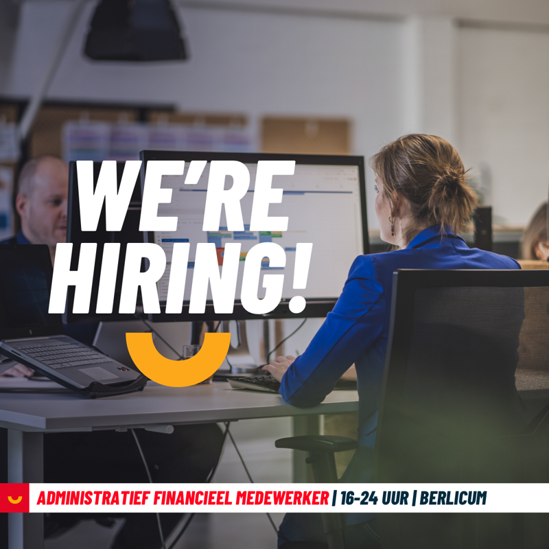 vacature afbeelding voor administratief medewerker